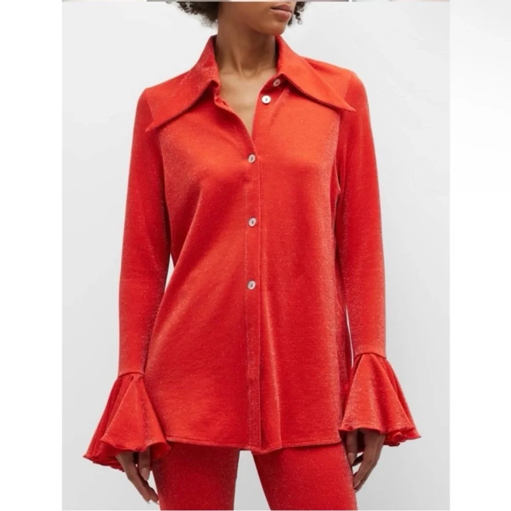 Sleeper Red Shimmer Sleep Set - Picture 2 of 9